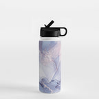 Abstract Blue Pink Purple Art Print By LandSartprints Water Bottle Gallery Image 1