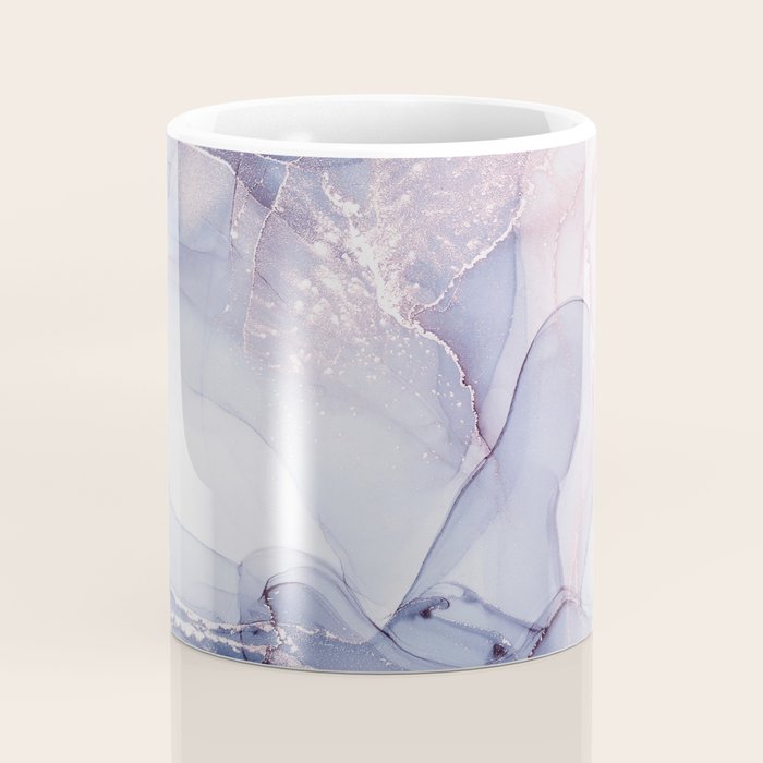 Abstract Blue Pink Purple Art Print By LandSartprints Coffee Mug Gallery Image 4