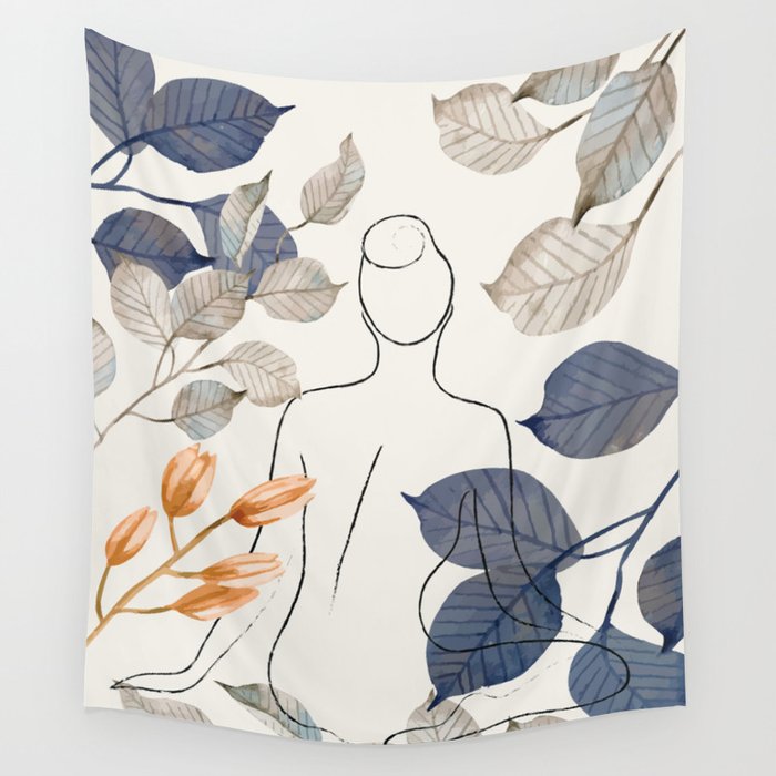 Peace in the Shade 02 Wall Tapestry Gallery Image 1