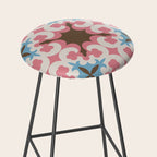 Retro Floral Luxe Revival Stool Gallery Image 2