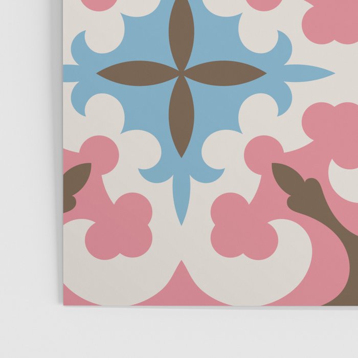 Retro Floral Luxe Revival Poster Gallery Image 3