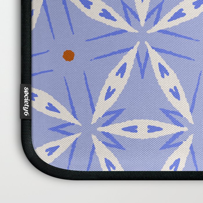Rustic Mediterranean Mosaic Tiles Laptop Sleeve Gallery Image 3
