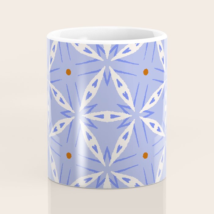 Rustic Mediterranean Mosaic Tiles Coffee Mug Gallery Image 4