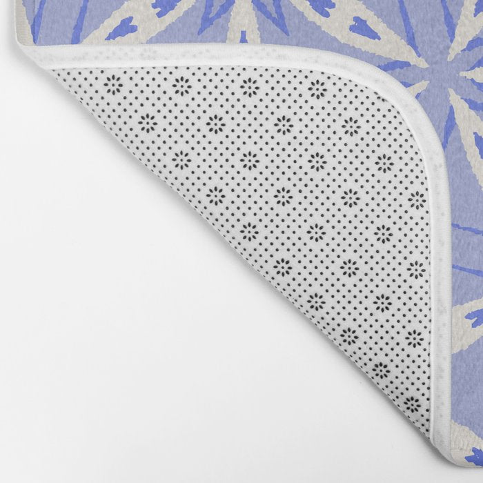 Rustic Mediterranean Mosaic Tiles Bath Mat Gallery Image 2