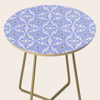 Rustic Mediterranean Mosaic Tiles Side Table Gallery Image 2