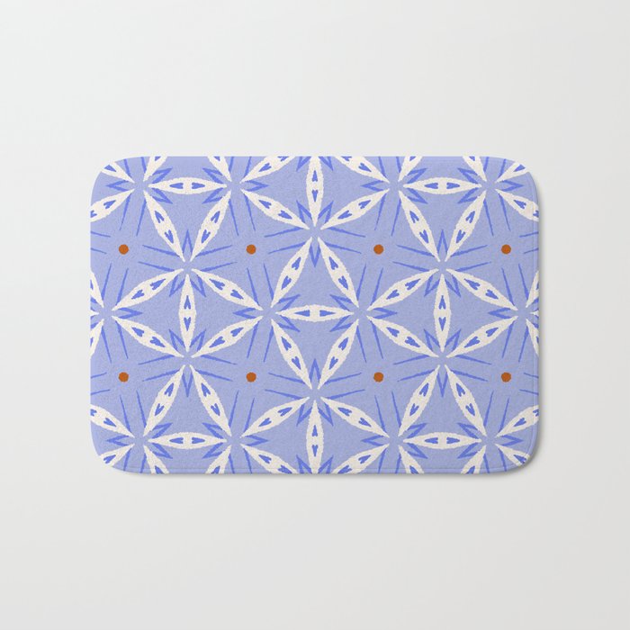 Rustic Mediterranean Mosaic Tiles Bath Mat Gallery Image 1