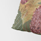 Strawberry Garden in Forest Green Pillow Sham Gallery Image 4
