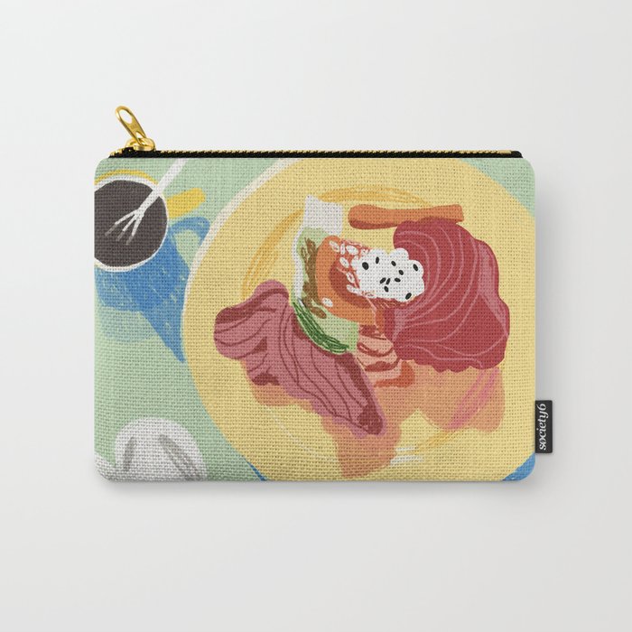 Radicchio Salad Carry All Pouch Gallery Image 1