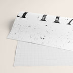 Wild and Free Rose Gold on White Wrapping Paper Gallery Image 2