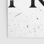 Wild and Free Rose Gold on White Poster Gallery Image 3