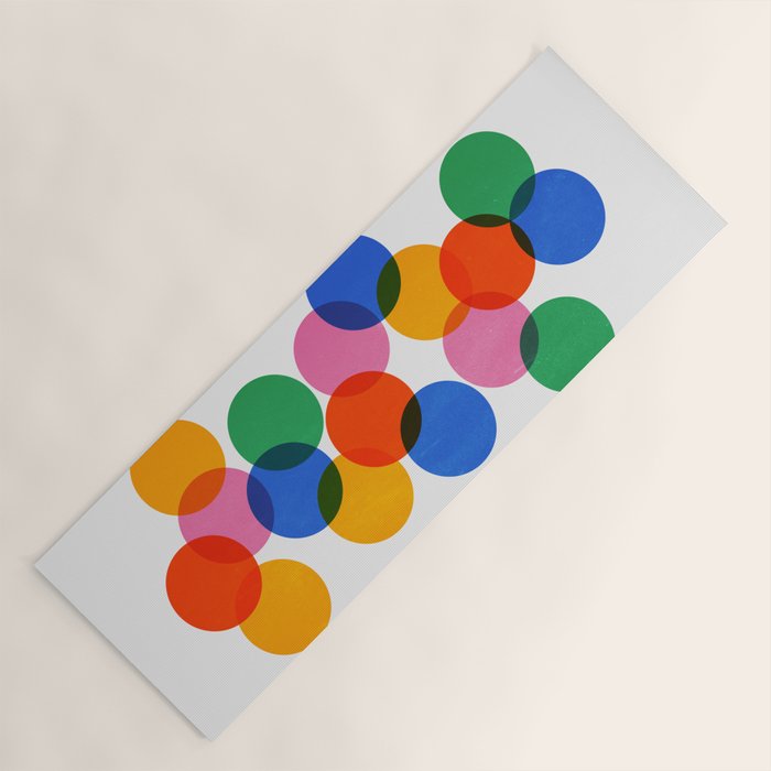 Bauhaus Circle Study Yoga Mat Gallery Image 1