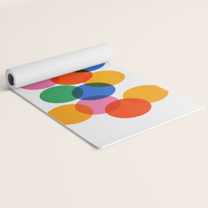 Bauhaus Circle Study Yoga Mat Gallery Image 2