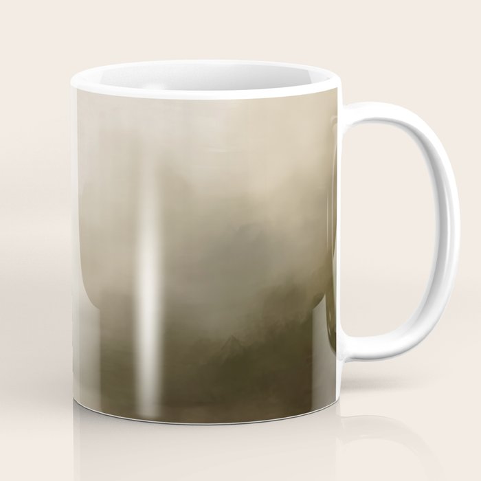 Hazy Landscape (Neutral) Coffee Mug Gallery Image 1