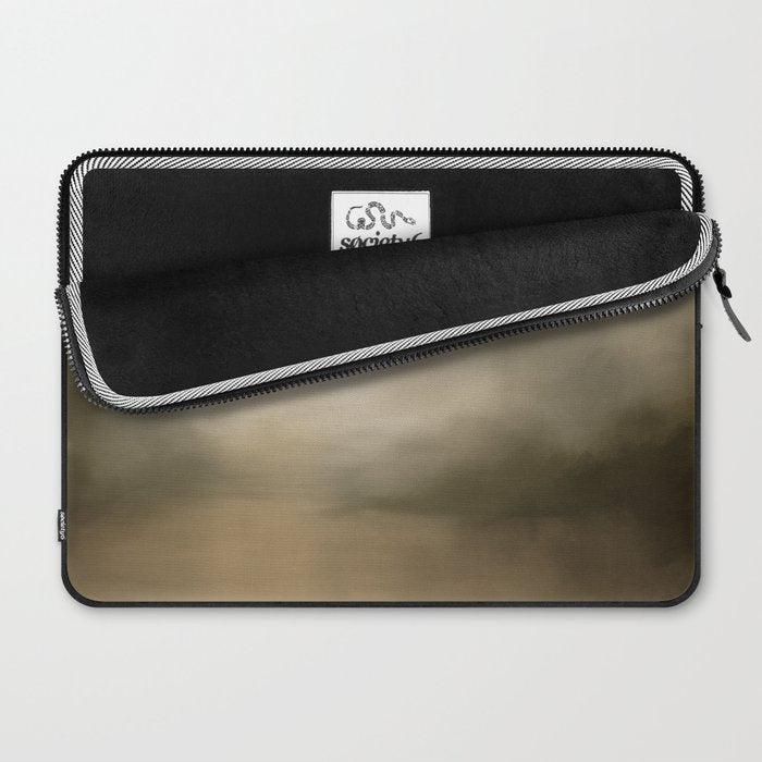 Hazy Landscape (Neutral) Laptop Sleeve Gallery Image 2