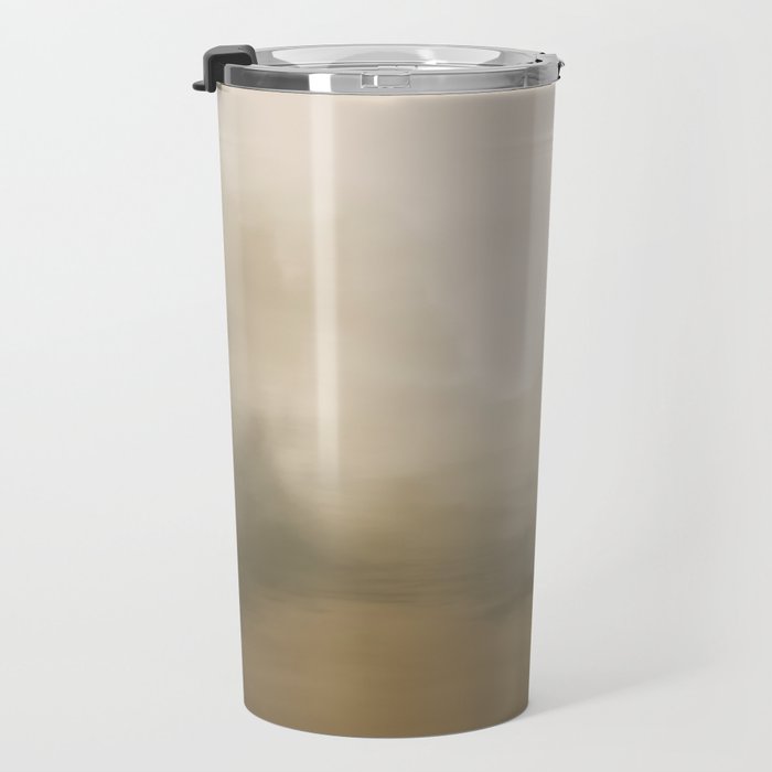 Hazy Landscape (Neutral) Travel Mug Gallery Image 3