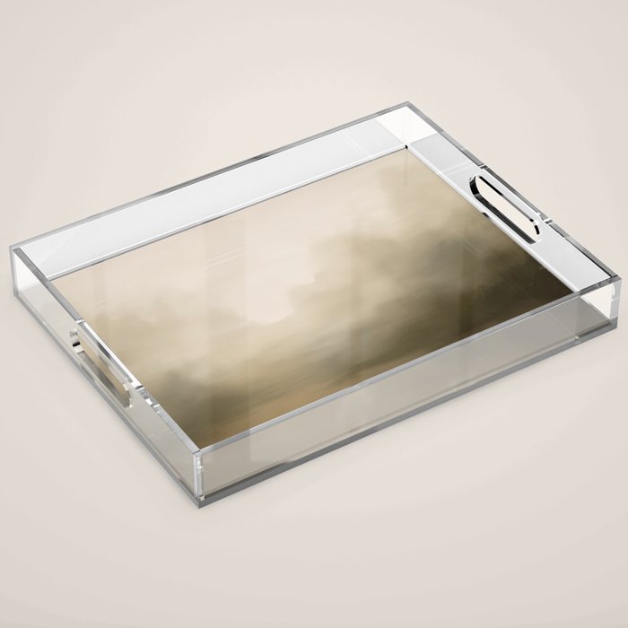Hazy Landscape (Neutral) Acrylic Tray Gallery Image 1