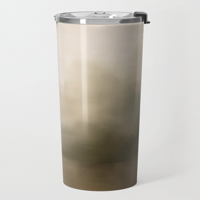 Hazy Landscape (Neutral) Travel Mug Gallery Image 2