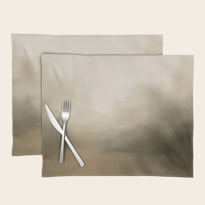 Hazy Landscape (Neutral) Placemat Gallery Image 1