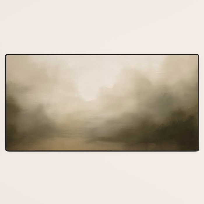 Hazy Landscape (Neutral) Desk Mat Gallery Image 3