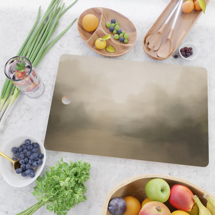 Hazy Landscape (Neutral) Cutting Board Gallery Image 2