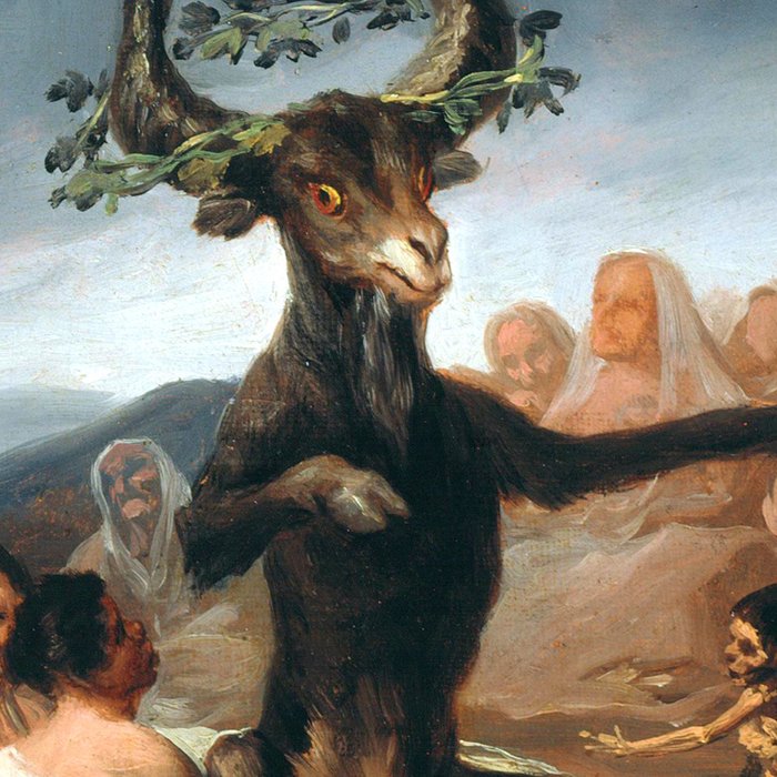 The Sabbath of Witches Goya Painting Coffee Mug Gallery Image 2