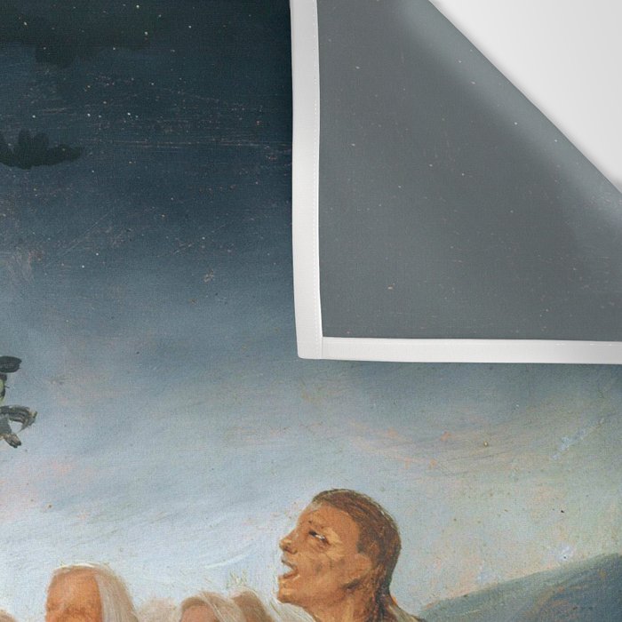 The Sabbath of Witches Goya Painting Wall Tapestry Gallery Image 3