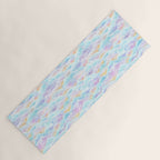 Cotton Candy Clouds Yoga Mat Gallery Image 1