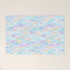 Cotton Candy Clouds Welcome Mat Gallery Image 1