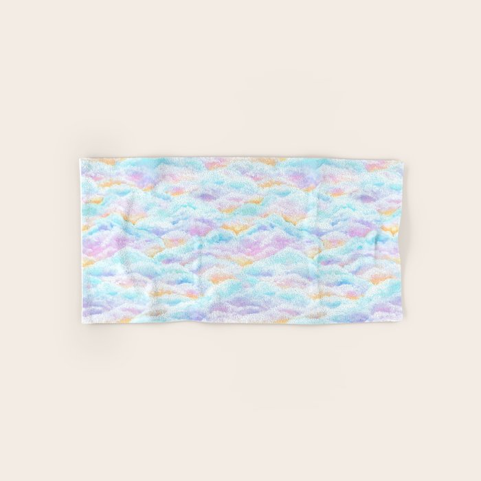 Cotton Candy Clouds Bath Towel Gallery Image 1