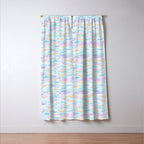 Cotton Candy Clouds Window Curtain Gallery Image 3