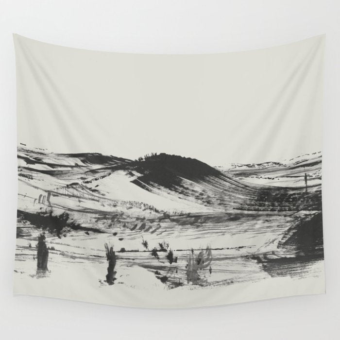 Morning Farm Wall Tapestry Gallery Image 1