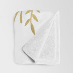 Hamsa Hand - Gold Palette Throw Blanket Gallery Image 3
