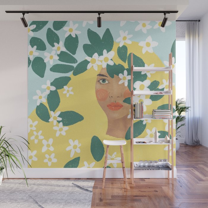 Jasmine #2 Wall Mural Gallery Image 1