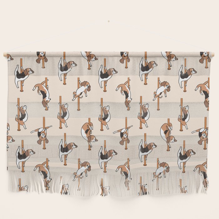 Beagle Pole Dancing Club Wall Hanging Gallery Image 1