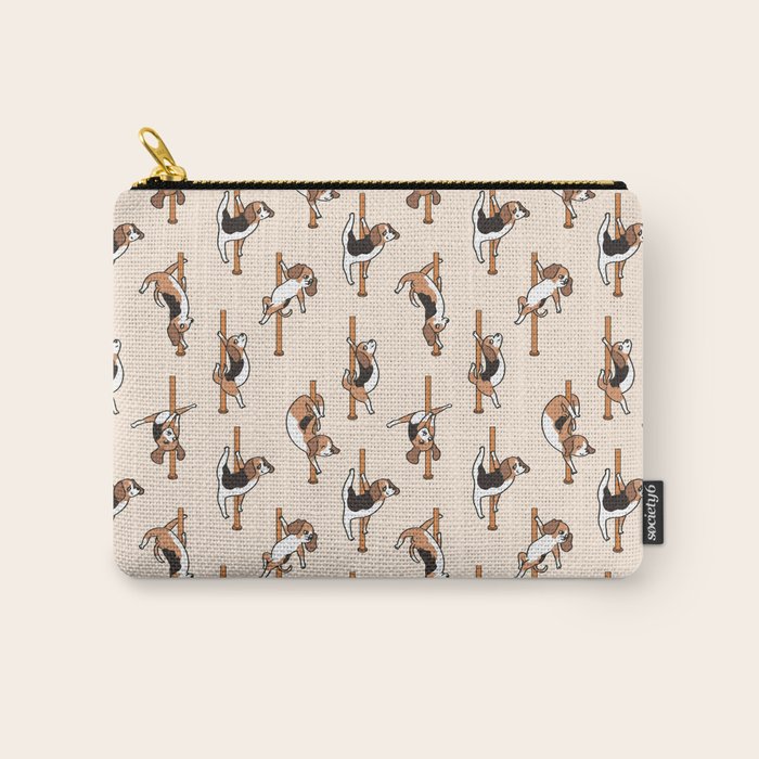 Beagle Pole Dancing Club Carry All Pouch Gallery Image 1