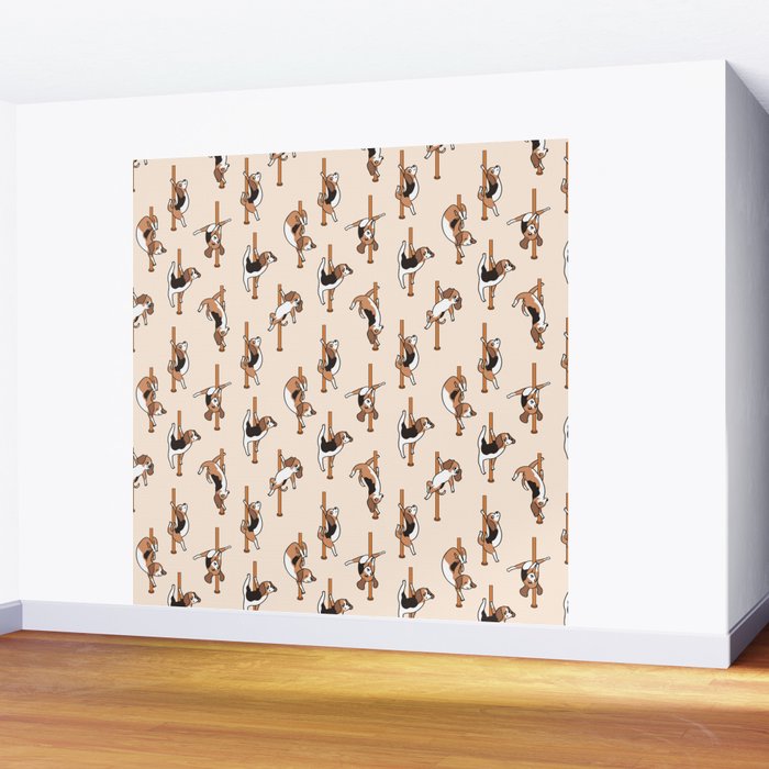 Beagle Pole Dancing Club Wall Mural Gallery Image 2