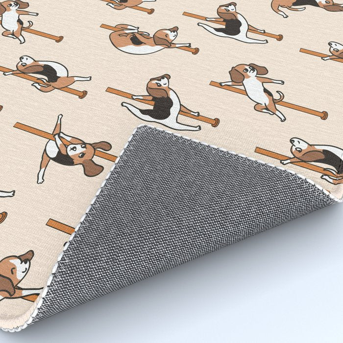 Beagle Pole Dancing Club Rug Gallery Image 4