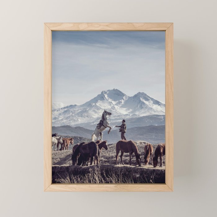 Wild Horses Mini Art Print Gallery Image 1