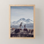 Wild Horses Mini Art Print Gallery Image 1