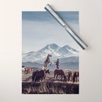 Wild Horses Wrapping Paper Gallery Image 1