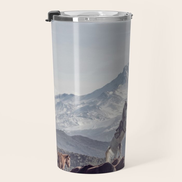 Wild Horses Travel Mug Gallery Image 3