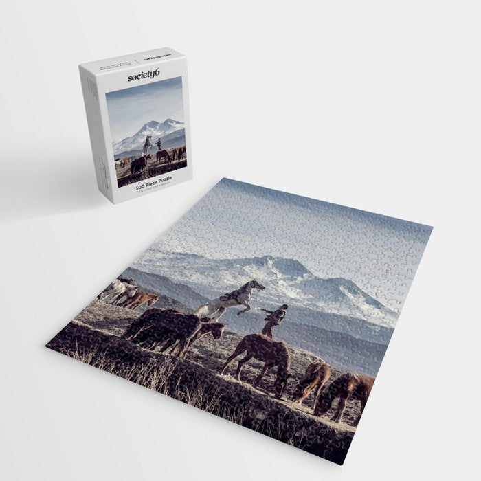 Wild Horses Jigsaw Puzzle Gallery Image 2
