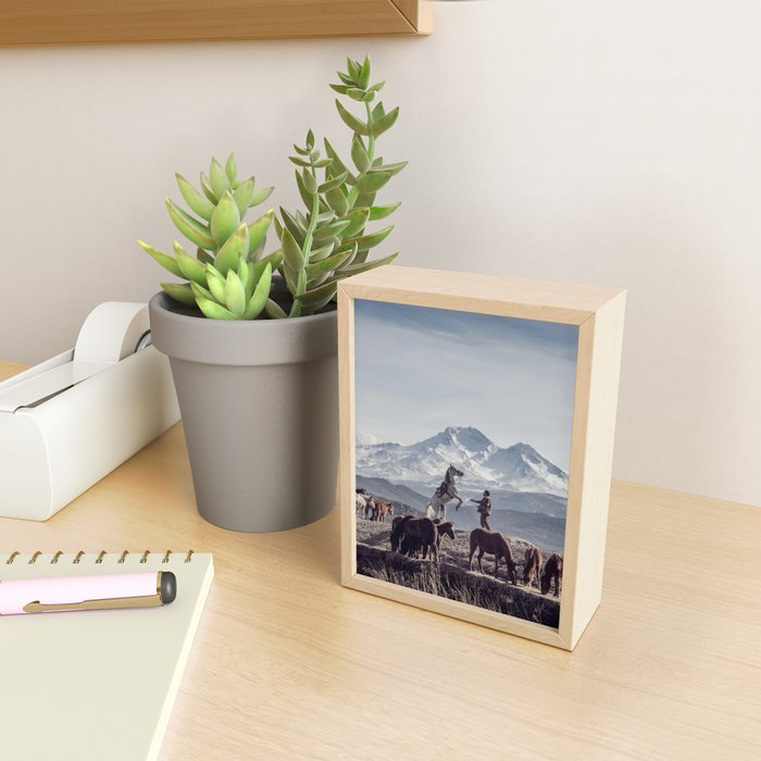 Wild Horses Mini Art Print Gallery Image 2