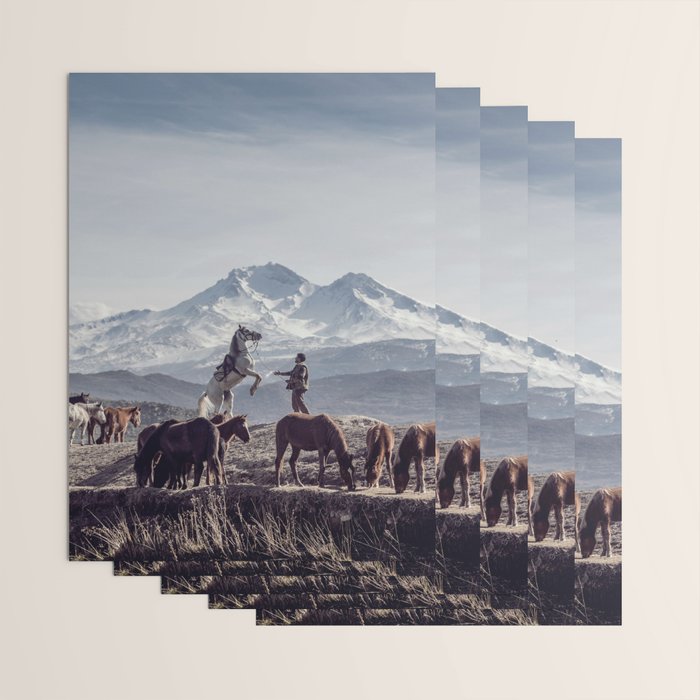 Wild Horses Wrapping Paper Gallery Image 3
