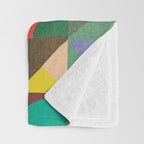 Color Field Throw Blanket Gallery Image 3