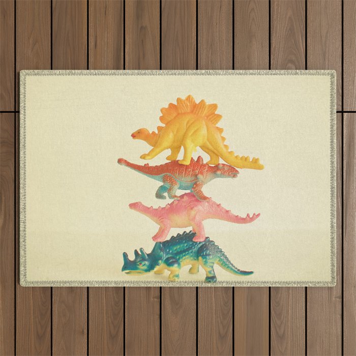 Dinosaur Antics Outdoor Rug Gallery Image 1