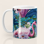 Night Forest Flamingos Coffee Mug Gallery Image 3