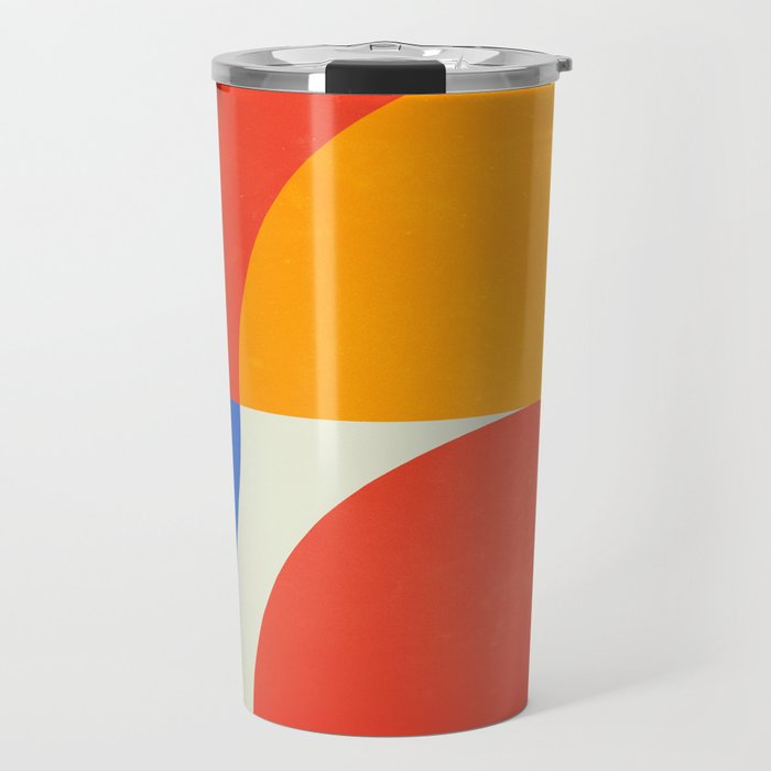 BAUHAUS 07: Exhibition 1923 | Mid Century Series Travel Mug Gallery Image 1