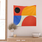 BAUHAUS 07: Exhibition 1923 | Mid Century Series Wall Tapestry Gallery Image 2