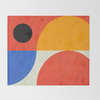 BAUHAUS 07: Exhibition 1923 | Mid Century Series Throw Blanket Gallery Image 2